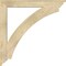 Ekena Millwork Thorton Traditional Rough Sawn Bracket, Douglas Fir, 4"W x 38"D x 38"H BKT04X38X38THR01RDF - alternate 3
